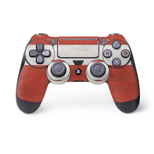 Latvia Flag Distressed PlayStation PS4 Skins